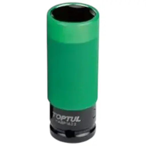 Головка для литих дисків 1/2 ударна довга 22 мм Pro-Series Toptul hoz0009223 - фото 1