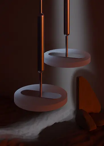 Підвісний світильник Babich Studio FOG 210 Black (RAL 9005) - фото 3