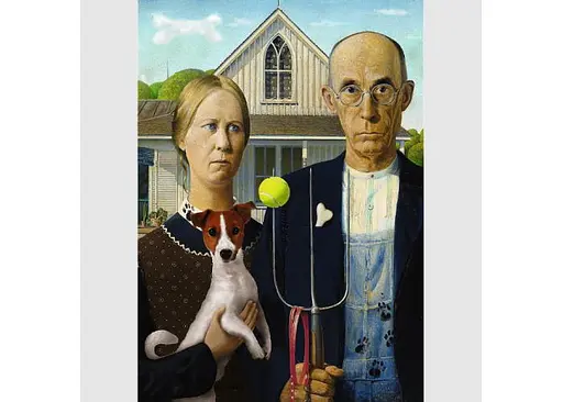 Пазл Trefl Американская готика 500 эл. (37526) - фото 2