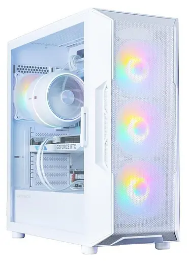 Корпус Zalman I3 Neo V2 Tempered Glass без БЖ White (I3NEOV2WHITE) - фото 5