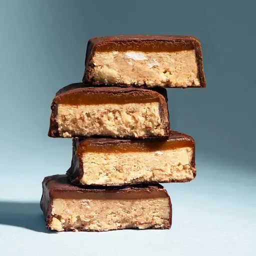 Протеїнова халва Sister's Sport Protein Halva, 10*40 грам - Карамель-мигдаль - фото 4