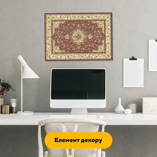 Деревянный пазл Ковер Калейдоскоп, А4, Картонная коробка 100 элементов - фото 5