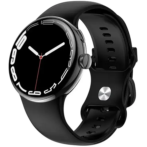 Умные часы Linwear LA24 с AMOLED дисплеем Черный - фото 1