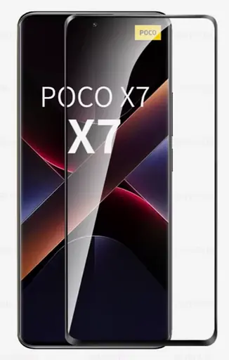 Захисне скло DK для Xiaomi Poco X7 3D Full Glue 017731 black - фото 2