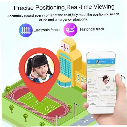 Дитячі розумні смарт годинник Smart Watch Q16 з камерою прослуховуванням Sim-картою Black (18360) - фото 3