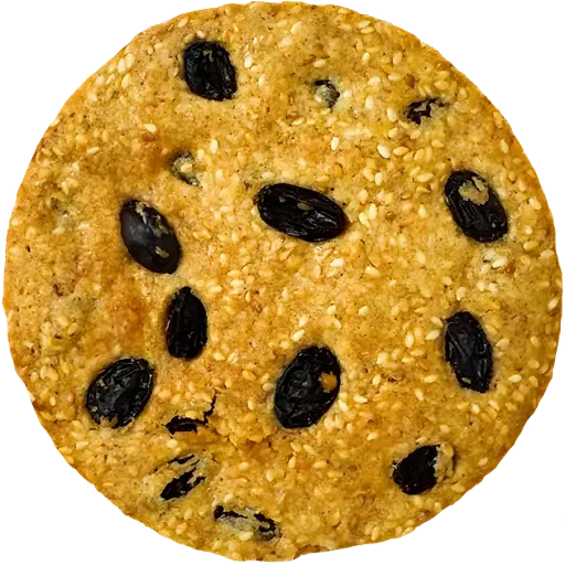 Печиво вершкове Gisotti "Пряний кунжут та родзинки" натуральне 330 г - фото 2