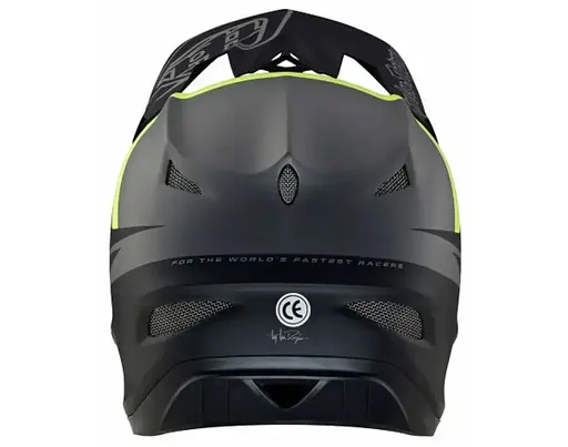 Велошолом Troy Lee Designs D3 Fiberlite Slant Grey S (1106-198744022) - фото 4