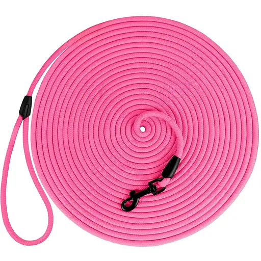 Поводок для собак Barksi Active тренировочный (длина 5.15 м диаметр 0.7 см) розовый - фото 1