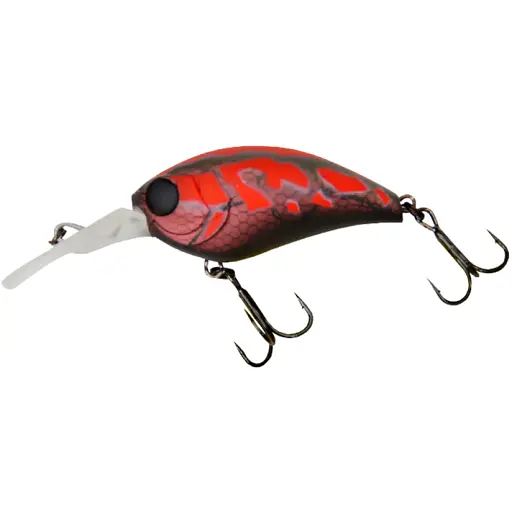 Воблер Jackall Mushbob 50MR 50 мм 9.5 г Kawashima Red Kero Black