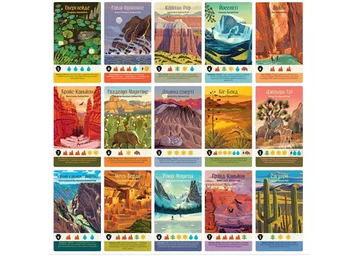 Настольная игра Games 7 Days Парки Parks укр. + уникальное промо - фото 5