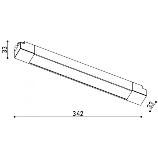 Светильник трековый однофазный Kloodi KD-Line TR342 PC 20W 3K WH - фото 4