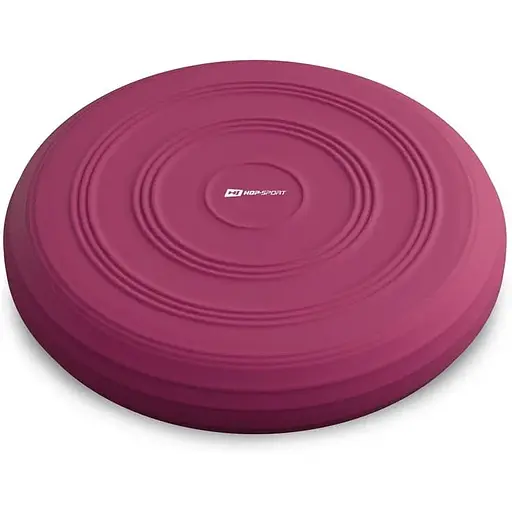Балансировочная подушка Hop-Sport HS-R034BC бордовая - фото 2
