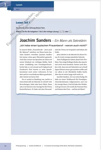 Prufungstraining DaF: Goethe-Zertifikat A2 als E-Book mit Audios online - фото 4