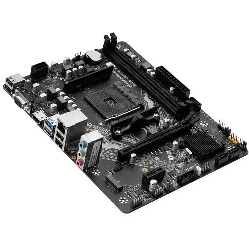 Материнская плата Maxsun Challenger AM4 (A520) A520M-K, A520, 2xDDR4, Int.Video (CPU), 3xSATA3, 1xM.2 4.0, PCI-E 16x 3.0, PCI-E 1x 3.0, ALC897, RTL8111H, 2xUSB3.2/4xUSB2.0, DP/HDMI, Micro ATX (MS-Challenger A520M-K) - фото 5