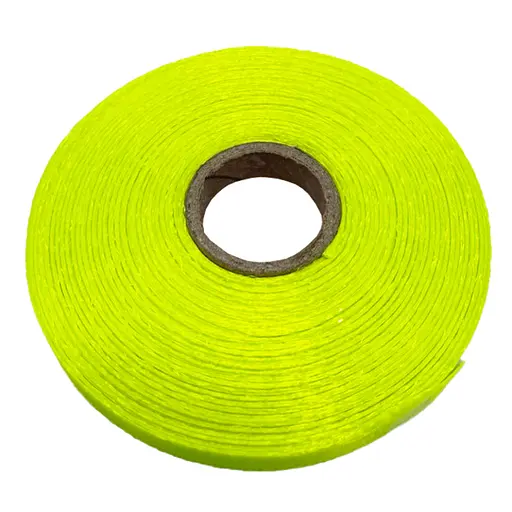 Атласна стрічка для рукоділля Bambi АБ-666, 1,2 см х 23 м, жовтий - фото 1