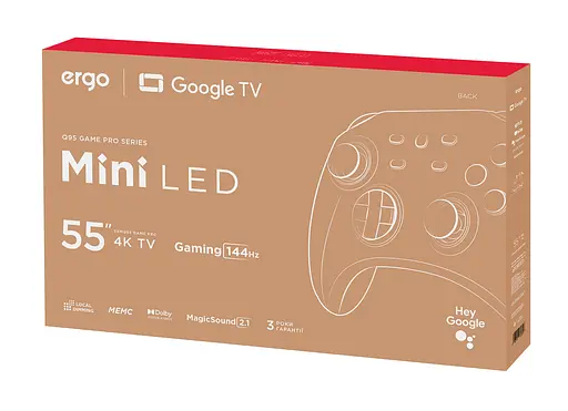 Телевизор Ergo 55MQ95 GAME PRO (7083180) - фото 5
