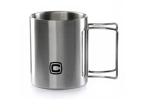 Термокружка со складными ручками metall (350мл) СИЛА