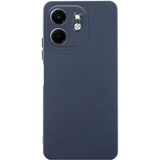 Чохол TPU Getman Liquid Silk Full Camera для Infinix Smart 9 4G / Hot 50i Синій / Midnight Blue