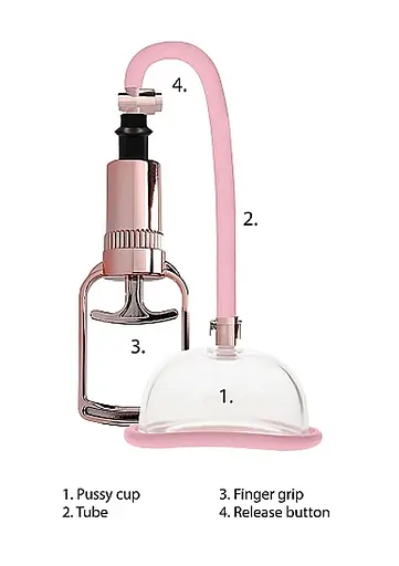 Вакуумная помпа Pumped Pussy Pump 53 см розовый - фото 6