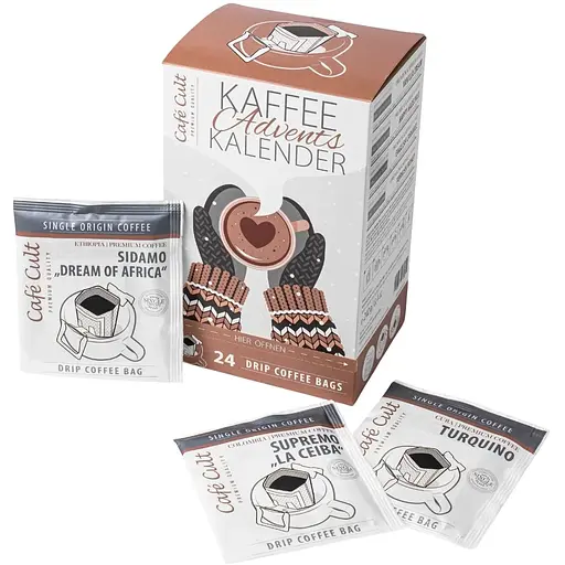 Кофейный Адвент-календарь Уютное Рождество 24 шт. х 10 г