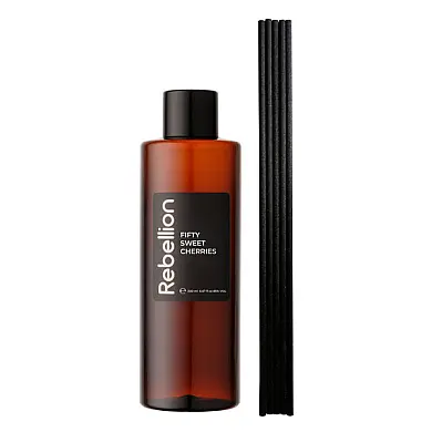 Рефилл аромадиффузора с палочками Fifty Sweet Cherries Rebellion 200 мл - фото 1