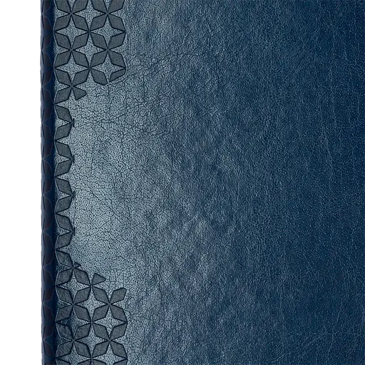 Ежедневник недатированный Buromax Vienna A5 искусственная кожа/поролон 336 страниц синий (BM.20180-02) - фото 3