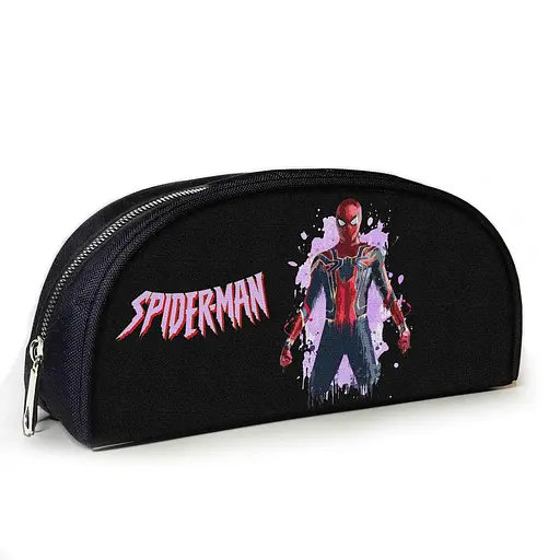 Пенал шкільний з принтом Людина-павук 23х10х8 см дитячий для дівчинки, хлопчика (3974)