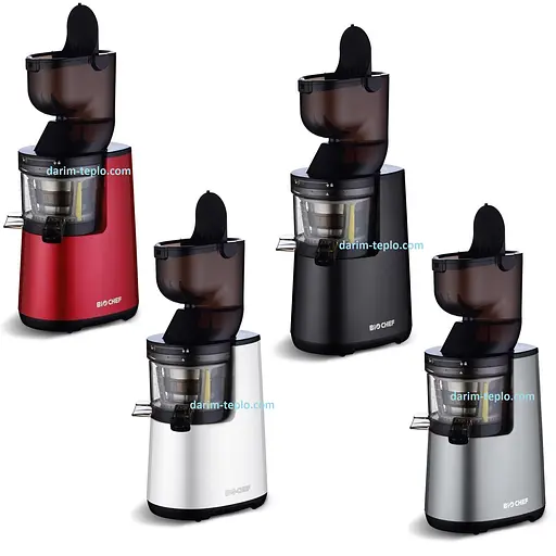 Соковитискач BioChef Atlas Whole Slow Juicer срібло - фото 5