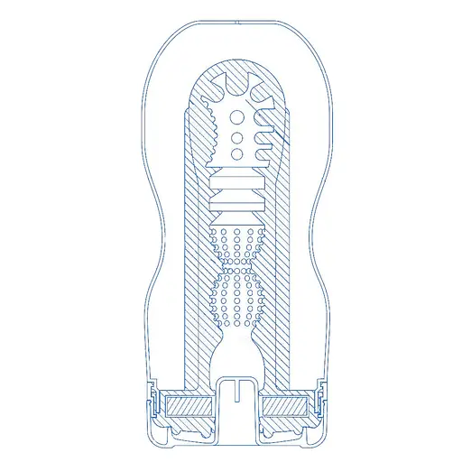 Мастурбатор Tenga Original Vacuum Cup Extra Cool белый - фото 2