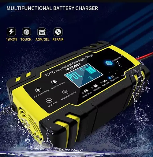 Зарядний пристрій імпульсний для акумулятора AGM ANHTCZYX ZYXJ30 12V/24V 4-8Ah (MF, WET, AGM, GEL) - фото 2