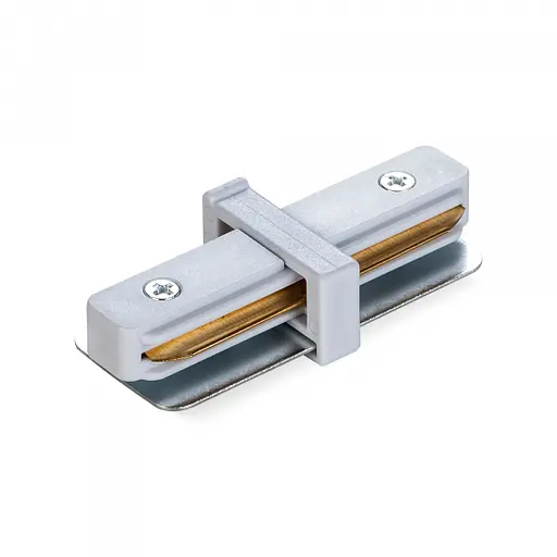 Соединитель для шинопроводов прямой VIDEX белый - фото 1