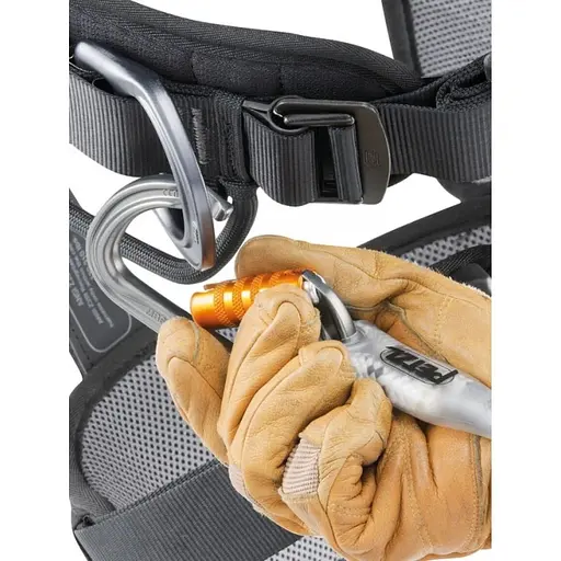 Страховочная система Petzl Astro Bod Fast Int 00 Black/Yellow (1052-C083BA03) - фото 6