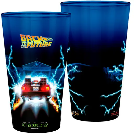 Склянка BACK TO THE FUTURE DeLorean (Назад у майбутнє) 400 мл - фото 3