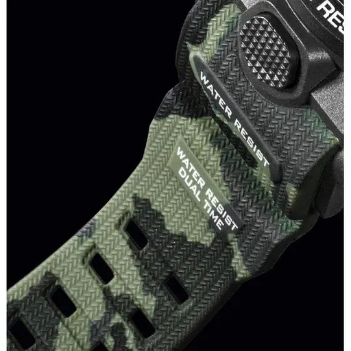 Водостойкие тактические кварцевые часы Smael Tank black - фото 4