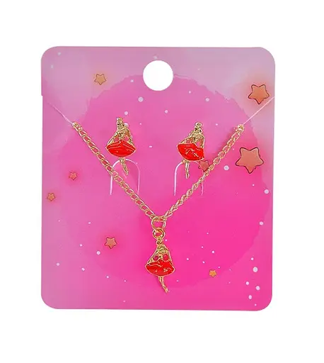 Набір дитячої біжутерії B4333, кліпси та намисто (6923036023086) Вид 2 - фото 1