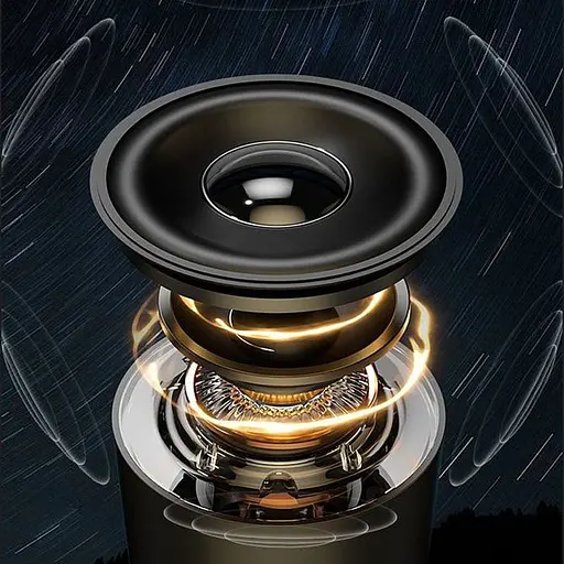 Кемпінговий ліхтар акумуляторний QD08 2in1 + Bluetooth колонка Biege - фото 3