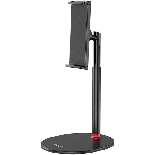 Тримач-підставка для планшетів Hoco PH31 Plus до 12.9 дюйма настільна чорна - фото 1