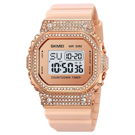 Наручний годинник жіночий 2000RG Rose Gold Skmei acs0030415 - фото 1