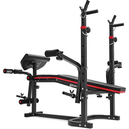 Набір Hop-Sport Strong 106кг з лавкою HS-1065 - фото 7