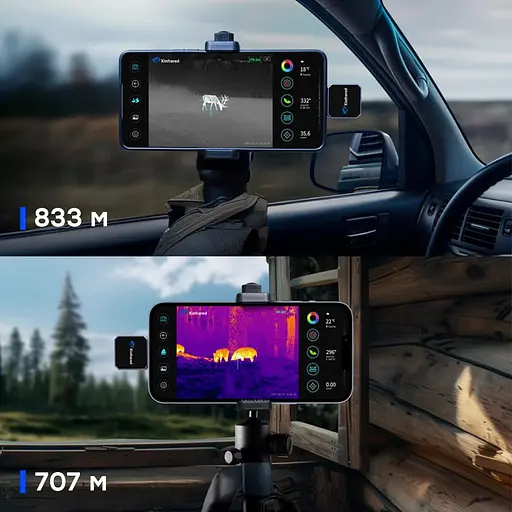 Тепловизор для смартфона на Android Xinfrared XH15 + держатель (90-00031) - фото 9