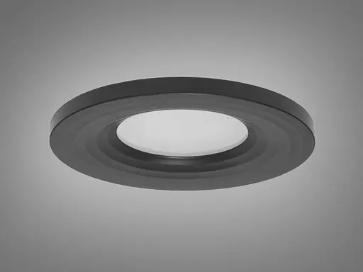 Чудовий, мінімалістичний круглий точковий світильник серія "Аluminium", чо. - фото 2