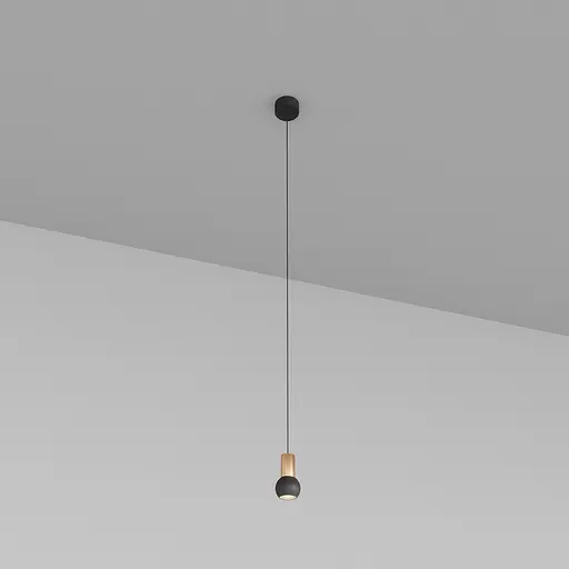 Подвесной светильник Skarlat RHL7729 5W BK+GD 3000K