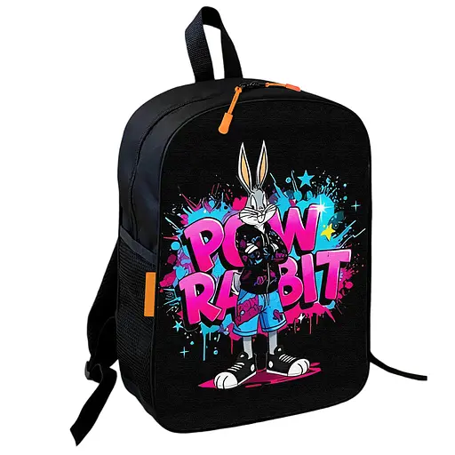 Рюкзак школьный детский Багз Банни 36х27 см подростковый для мальчика, девочки (4015)