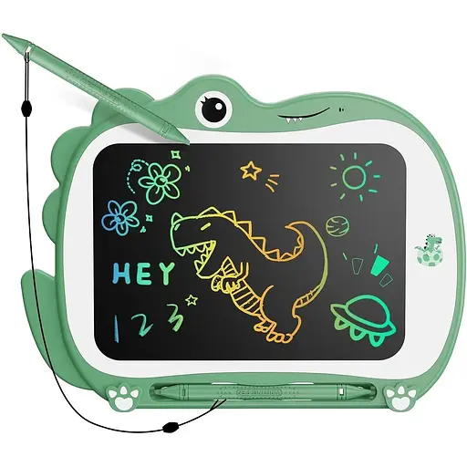 РК-планшет для малювання динозаврів Genialba 8.5-дюймовий барвистий екран