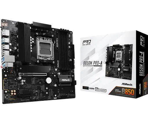 Материнська плата ASRock B850M Pro-A Socket AM5 (B850M Pro-A)