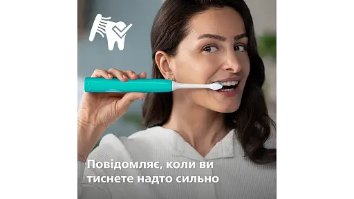 Электрическая зубная щетка Philips Sonicare HX3689/43 серии 4100 светло-зеленая - фото 7