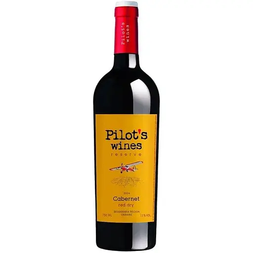 Вино Pilot’s Wines Каберне Reserve красное сухое 0.75 л