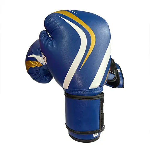 Рукавички боксерські Fight Gear Team Club NE-BOX-BF-10-BL, 10 oz, сині - фото 2