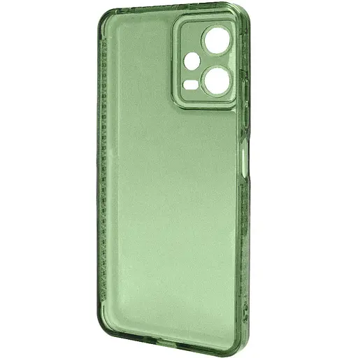 Чохол TPU Starfall Clear для Xiaomi Poco X5 5G / Redmi Note 12 5G Зелений - фото 2