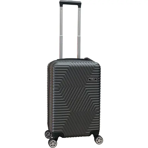 Валіза Маленька (S) Полікарбонат На 4-х подвійних колесах 50л POLO ПК002-S Графіт
